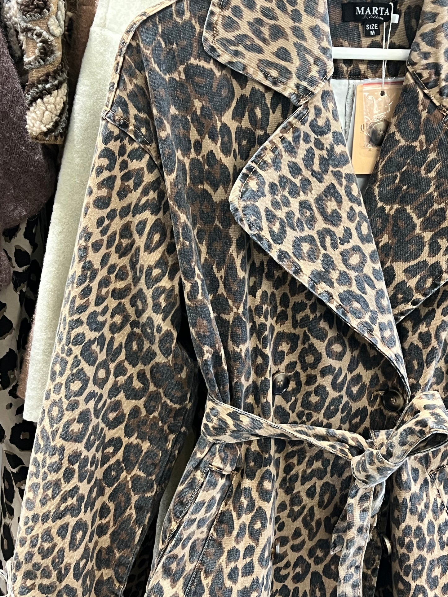 Leopard coat