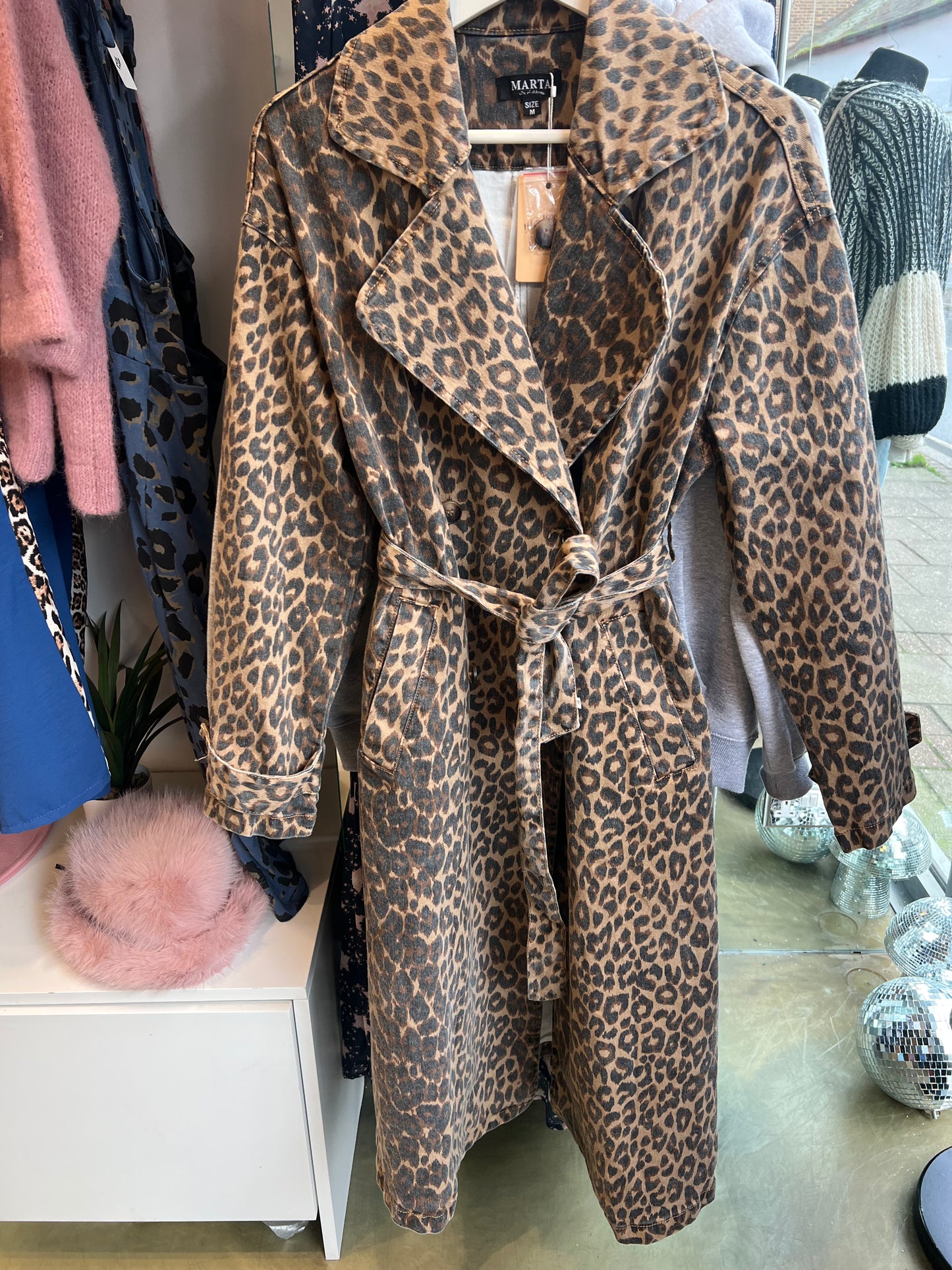 Leopard coat
