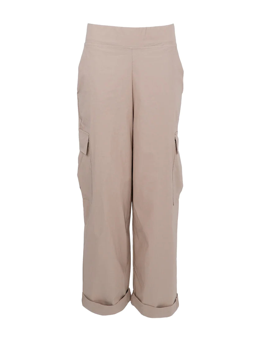 Black Colour DK Wide Cargo Pants